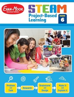 Steam Project-Based Learning, Grade 6 Teacher Resource - Trade Paperback NEW Eva