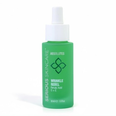 Serious Skincare Vitamin C Face Serum with Ferulic Acid, Bakuchiol, Vitamin E...