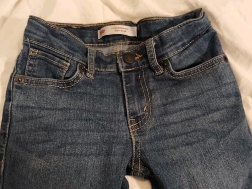 Levi’s Denim Jeans Adjustable Waist 511 Slim Boys Size 4T - Picture 2 of 9
