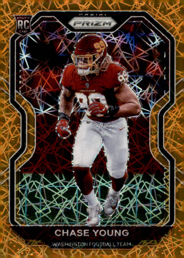 2020 Panini Prizm #383 Chase Young Prizm Lazer