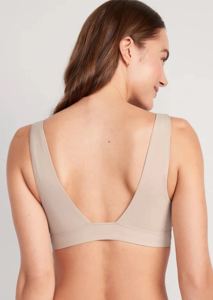 Old Navy Women’s No Show Bralette Top Frappe Size Small or Large $25 - Image 2 of 2