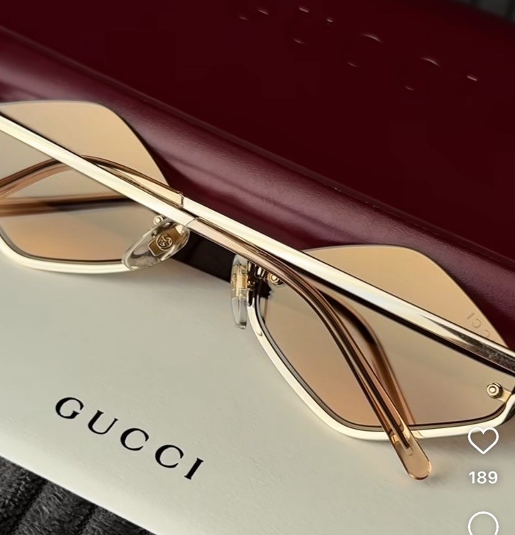 GUCCI GG1604S 003 Gold/Orange Mirror Gradient 53-22-135