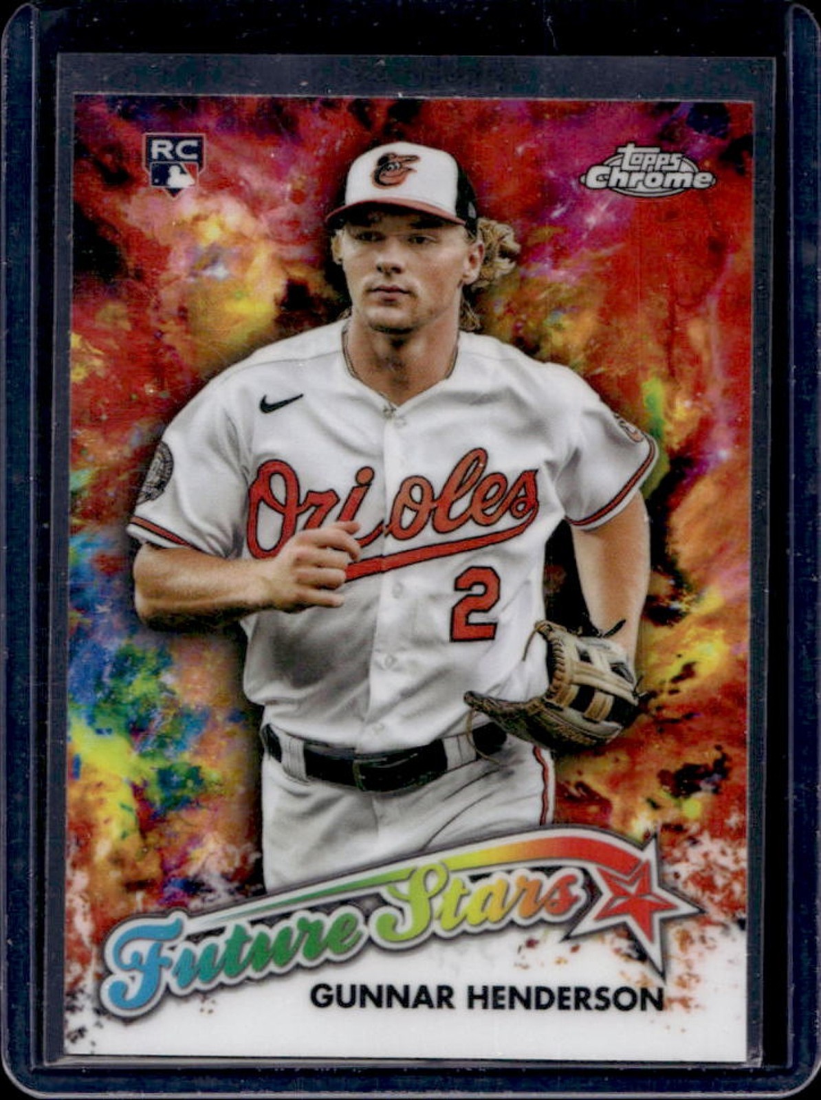 2023 Topps Chrome Gunnar Henderson Future Stars RC Rookie #FS-18 Orioles