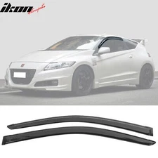 Fits 11-16 Honda CR-Z Acrylic Smoke Window Visor Vent Sun Rain Deflector Guard