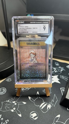 Pokémon TCG Bill 108/110 Reverse Holo Legendary Collection CGC 9