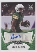 2021 Leaf Draft Auto Green Austin Watkins Jr Austin Watkins #BA-AW1 Auto 0yd6