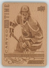2024-25 Upper Deck Engrained Icons Carved In Time Wayne Gretzky CT-WG