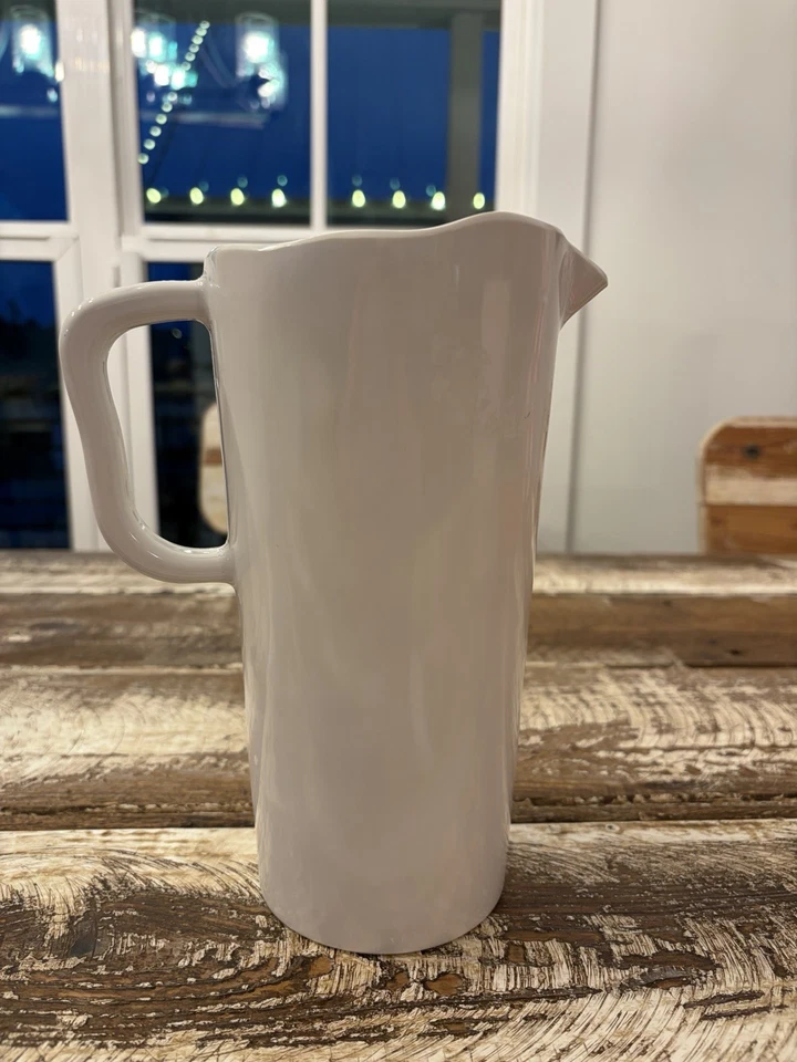 Rae Dunn Artisan Collection 9” Melamine Sweet Tea Pitcher Farmhouse Patio Drink - Image 2 of 2