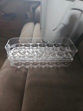 Lot Of 2 Totally Kitchen Egg Holder for Refri...