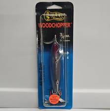 Vintage Luhr Jensen Ozark Mountain Woodchopper (Silver/Blue)