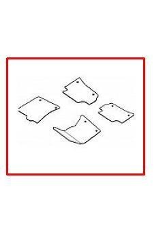 Land Rover Range Rover Velar LHD All Weather Rubber Floor Mats Set Genuine VPLYS - Bild 4 von 6