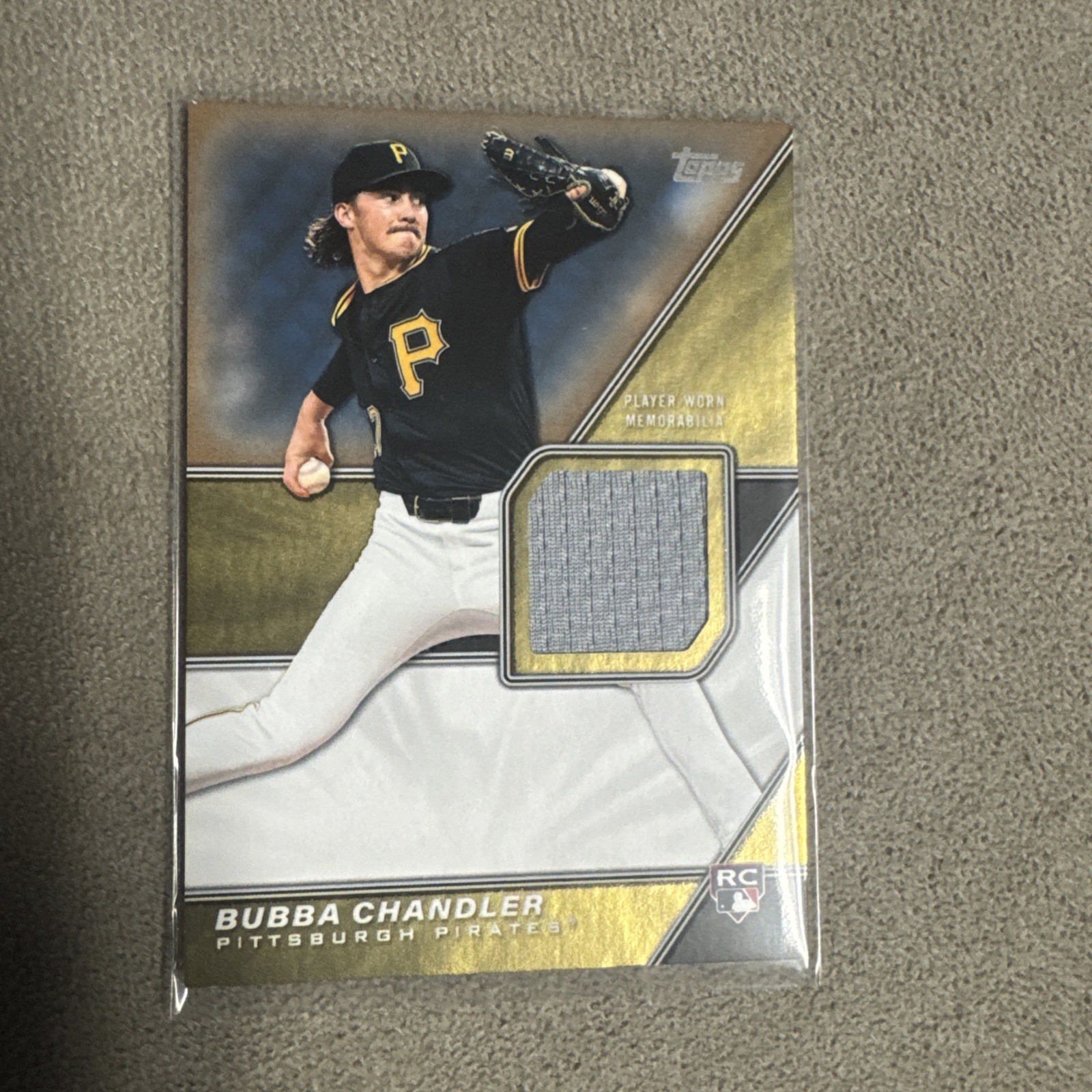 2026 Topps Series 2 - Bubba Chandler Major League Material gold Patch /50