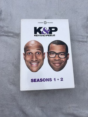 Comedy Central Key & Peele Seasons 1 + 2 DVD Box Set Widescreen Edition Region 1