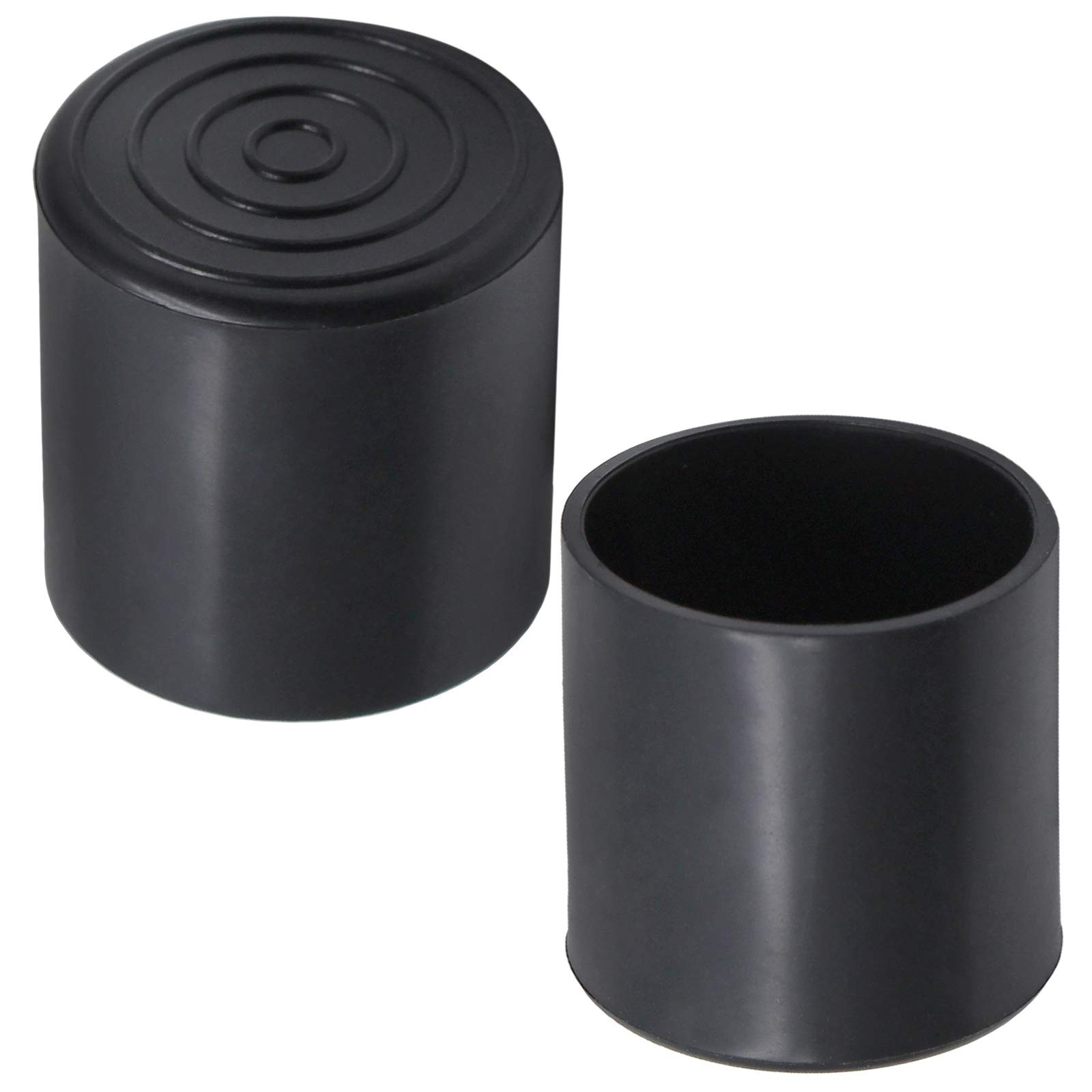 Bonsicoky 20Pcs Round Rubber Furniture Leg Caps 1-1/4/32mm Vinyl Flexible Cha...