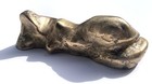 Mid 20th Century Beautiful Abstract Anonymous Artist Bronze Sculpture