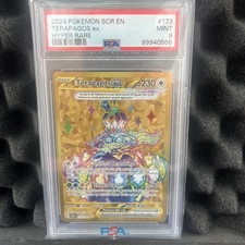 Terapagos EX 2024 Pokémon SCR En-Stellar Crown 173 Hyper Rare PSA 9 on eBay