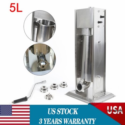 5L Stainless Home Vertical Manual Spanish Donuts Churrera Churros Machine Maker