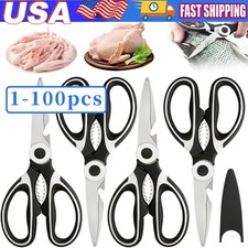 Stainless Steel Kitchen Shears Heavy Duty Scissors for Meat Fish Chicken Bones