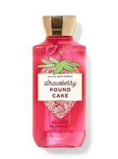 Bath & Body Works Strawberry Pound Cake Shower Gel 10 Fl Oz