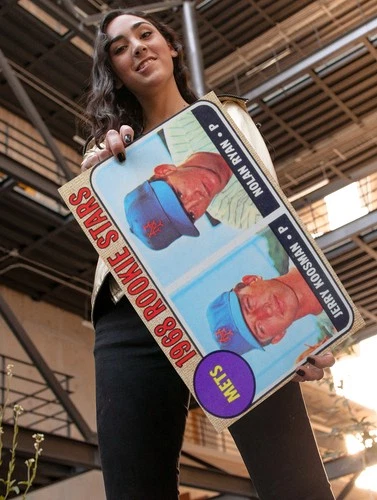 Nolan Ryan 1968 Topps Rookie Card Poster 11x17 MINT Texas Rangers