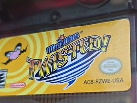 WarioWare: Twisted! Game Boy Advance Nintendo GBA Authentic Saves Rumble Working