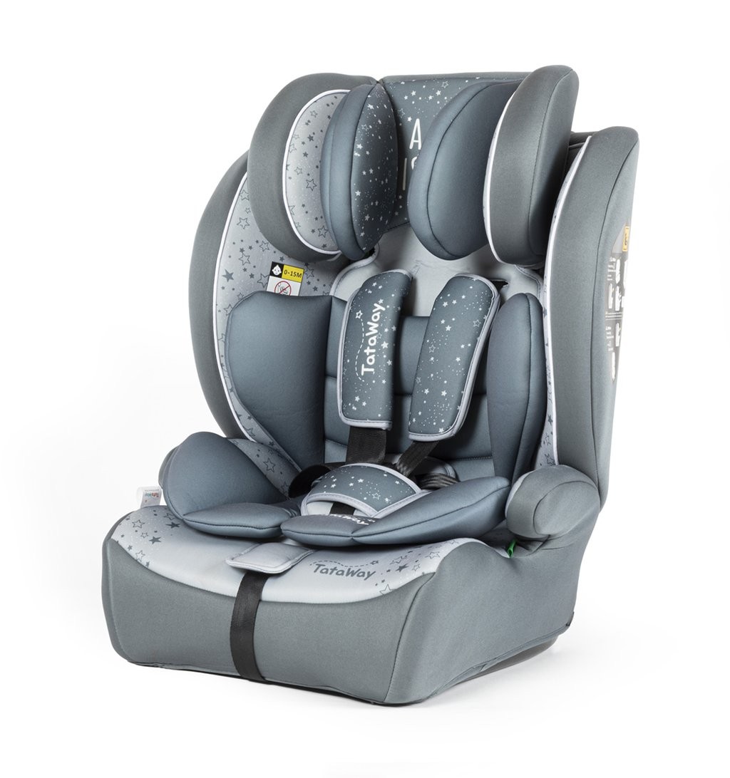 TATAWAY Seggiolino Auto i-Size R129 76-150 cm Sicuro Comfort Bambini Viaggio