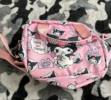 Sanrio Kuromi Zipper Cosmetic Pouch - Cute 
