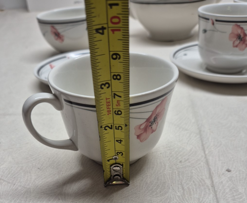 Johnson Brothers Summerfields 1 Tea Pot 3 Cups 2 saucers & 1 Sugar Bowl - Picture 12 of 18