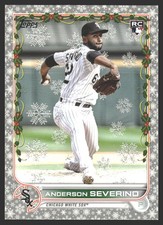 Anderson Severino #HW49 2022 Topps Holiday Metallic Chicago White SoxRC Rookie