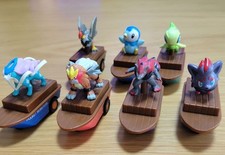 Pokemon Anime Puppe ChoroQ Figur 7er Set Zorua Entei Suicune Celebi Piplup