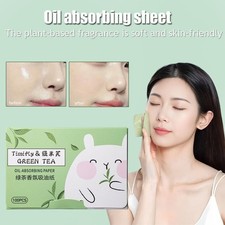 100 Sheets Natural Oil Blotting Paper For Face Oil Control Shine Free Premium Qu