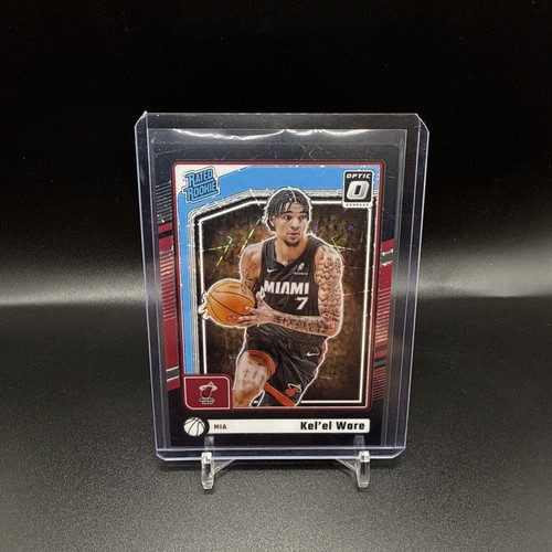 2024-25 Donruss Optic - Rated Rookie Kel'el Ware Black Velocity Prizm /39 (RC)