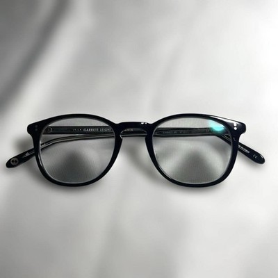 GARRETT LEIGHT KINNEY Brille Schwarz 47-21 Klarglas Nur Gestell