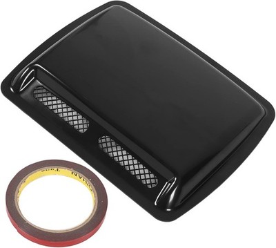 Aramox Hood Air Intake Cover, Scoop Vent Bonnet Cover Bright black 