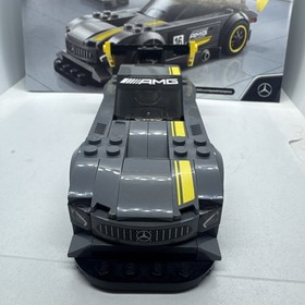LEGO SPEED CHAMPIONS: Mercedes-AMG GT3 (75877) car minifig and instructions 