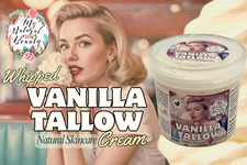WHIPPED VANILLA TALLOW CREAM-  500ml-Made in Australia- Hand Made