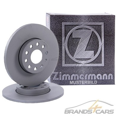 ZIMMERMANN SATZ SET BREMSSCHEIBEN 400.3613.20 VOLL Ø331 HINTEN
