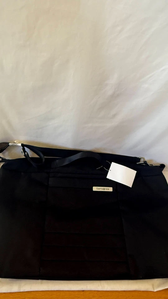 New Samsonite AirLIFT Foldable 23" Weekender Duffel Bag Black - Image 2 of 4