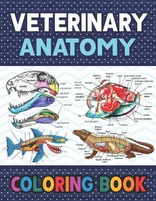 Darkeylone Publicatio Veterinary Anatomy Coloring Boo (Taschenbuch) (US IMPORT)