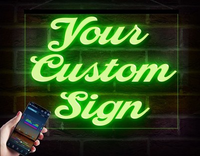 LED Leuchtreklame 60cm x 40cm Neon LED Schild beleuchtet Mann Höhle Laden Verkauf Bar