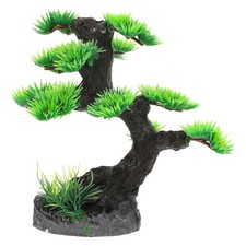 Turtle Tank Plants Aquarium Tree Artificial Landscapes Decoration Plastic