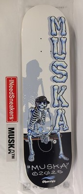SIGNED Chad Muska x Shorty's Skeletor Deck OG Music Man
