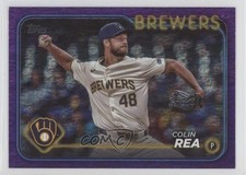 2024 Topps Update Purple Holo Foilboard 457/799 Colin Rea #US171 0ka4