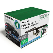 G.D.W. Anhängerkupplung abnehmbar & 13poliger E-Satz für Impreza Kombi 00-07 AHK