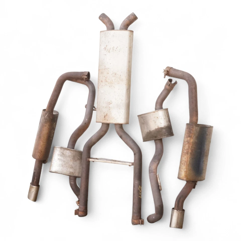 97-01 Jaguar Xk8 X100 Exhaust Muffler Silencer Resonator Pipe Rear Njb6760ac Oem Foto 2 de 4