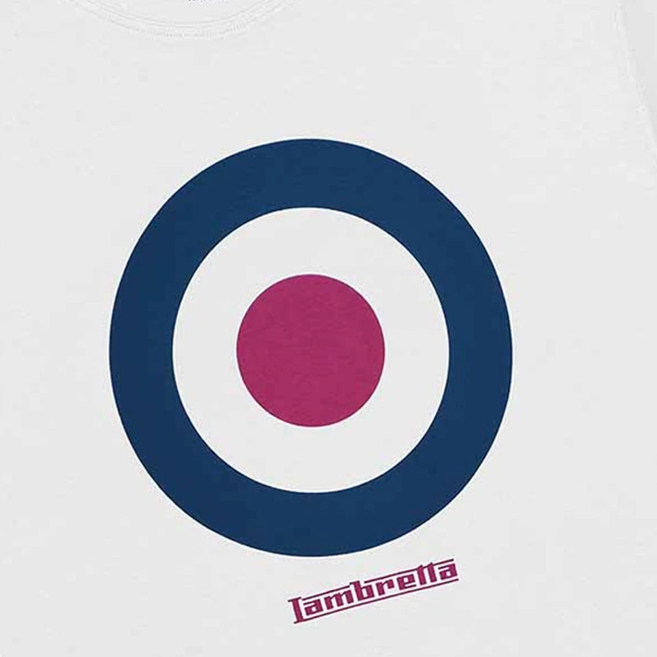 Lambretta Camiseta SS24 Objetivo para Hombre (LB131) - Imagen 2 de 3