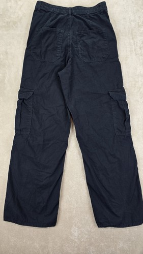 H&M Jungen schwarze weites Bein Baggy schwarze Cargohose Gr. 20 / Xxl Jugend - Trendy - Bild 15 von 18
