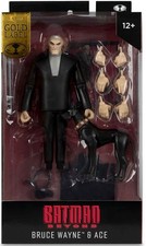 DC Multiverse Batman Beyond 7 Figure Exclusive Bruce Wayne with Ace Gold Label