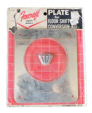 Vintage Foxcraft Transmission Floor Shift Plate Rp-16 Vintage Foxcraft Transmission Floor Shift Plate Rp-16