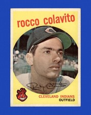 1959 Topps Set-Break #420 Rocky Colavito EX-EXMINT *GMCARDS*